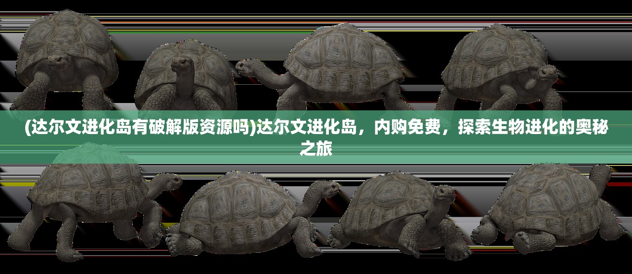 (达尔文进化岛有破解版资源吗)达尔文进化岛，内购免费，探索生物进化的奥秘之旅